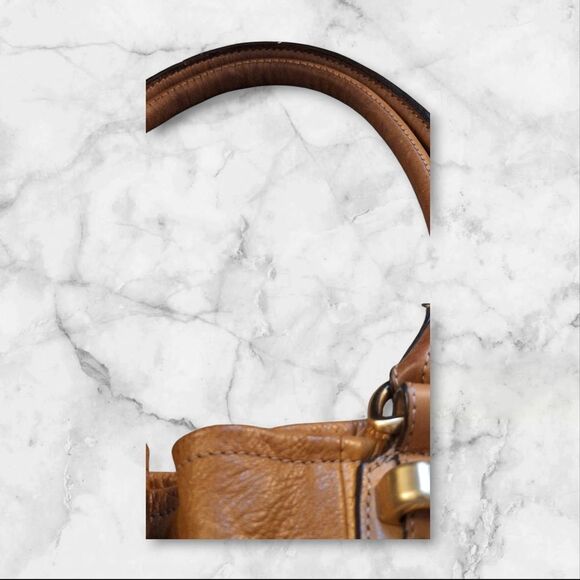 Elegant Brown Leather Women's Bag B. MAKOWSKY - Picture 7 of 16